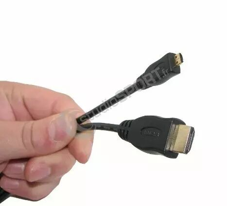 C�ble micro HDMI pour GoPro Hero 3 - photo 2