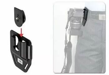 Clip De Ceinture Pour Appareil Photo DSLR - Système Réglable Léger, Pratique Pour Le Port Quotidien