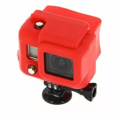 Housse silicone couleur STS pour GoPro Hero 3 avec caisson - photo 1