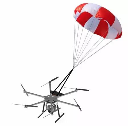 Parachute secours 4m2  - 1