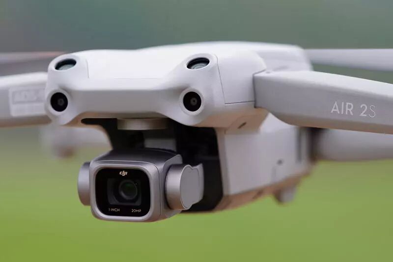 Zoom sur la caméra du DJI Air 2S