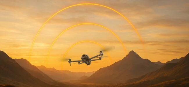 Transmission DJI O4 + sur le Mavic 4 Pro