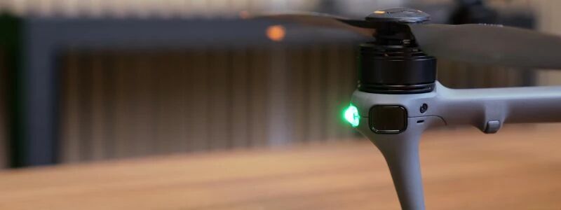 LiDAR avant du DJI Mavic 4 Pro