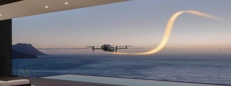 DJI Mavic 4 Pro qui utilise le RTH