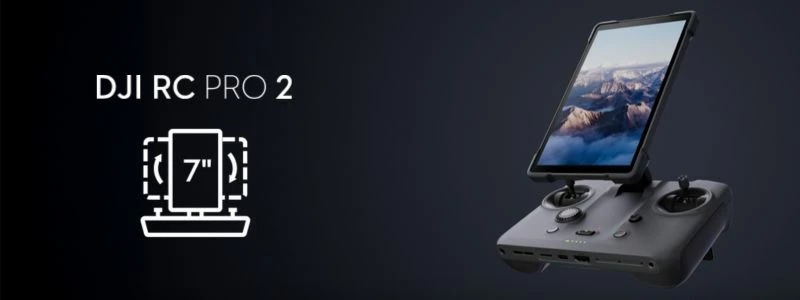DJI RC Pro 2 : radiocommande avec écran rotatif