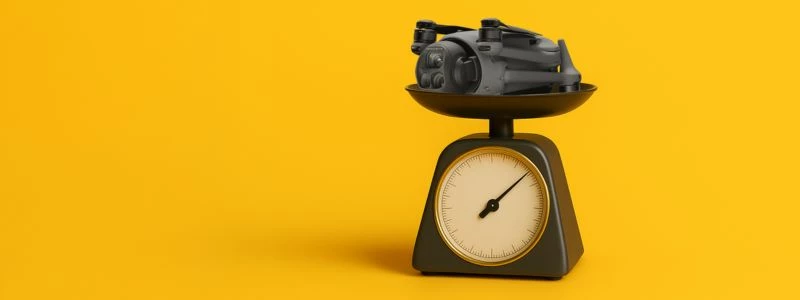 Drone DJI Mavic 4 Pro dans une balance