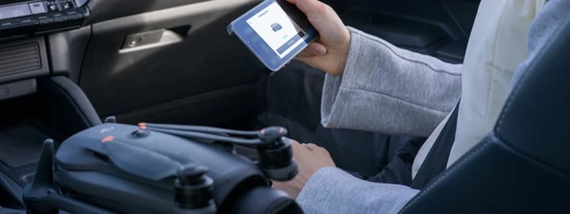 Quicktransfer du DJI Mavic 4 Pro vers un smartphone