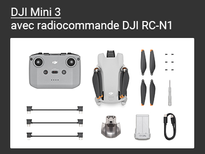 DJI Mini 3 et DJI RC-N1