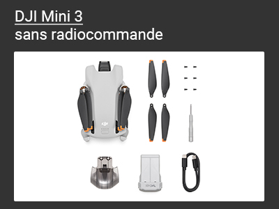 DJI Mini 3 sans radio