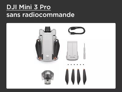 DJI Mini 3 Pro sans radiocommande