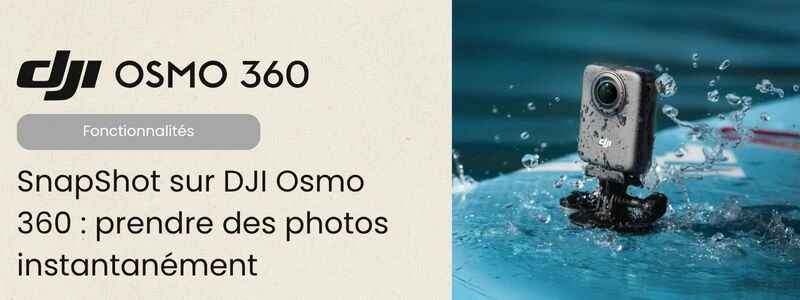 Mode Snapshot DJI Osmo 360
