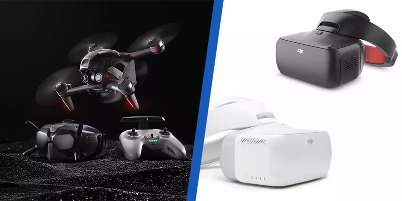 DJI FPV Combo VS DJI Goggles et DJI Goggles RE