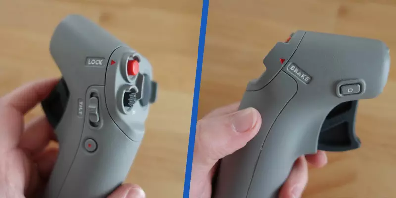 Les deux côtés du Motion Controller