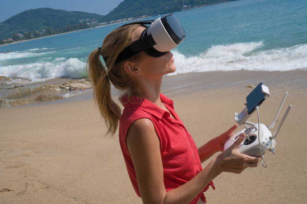 Drones : le First Person View et la Réalité Virtuelle