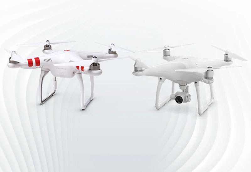 Drones - Présentation des drones DJI Phantom