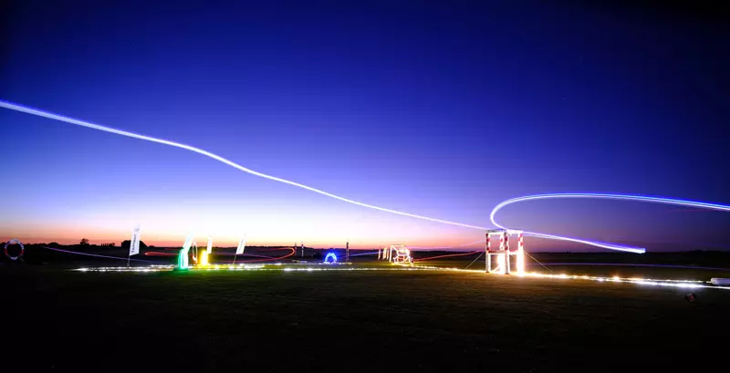 Une compétition de drones FPV