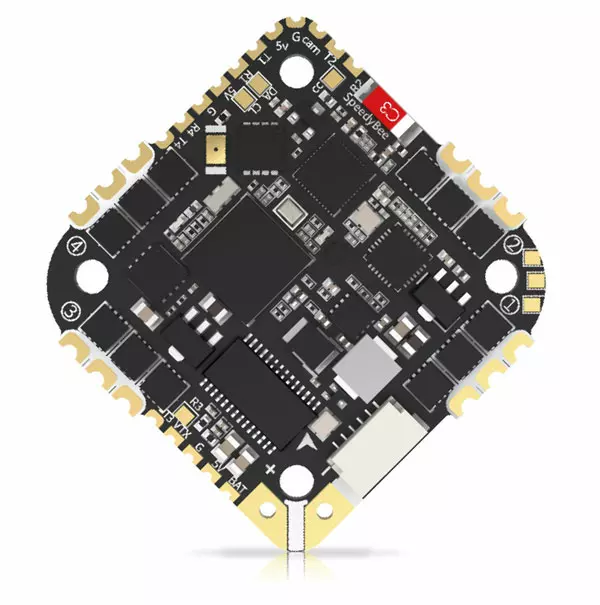 Un contrôleur de vol aussi appelé FC pour Flight Controller