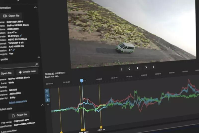 Stabilisation des images d’un drone FPV