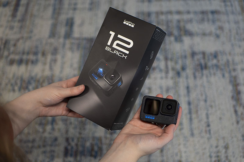 Caméra GoPro et sa boîte