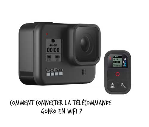 Connecter la télécommande GoPro en Wi-Fi