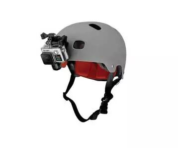 Fixation casque pour GoPro