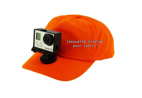 Casquette pour GoPro