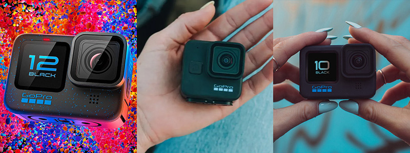 Dernières générations de caméras GoPro