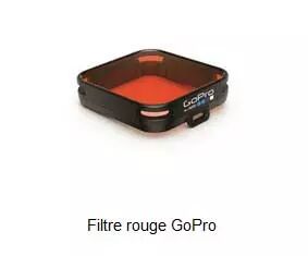 Filtre rouge pour GoPro