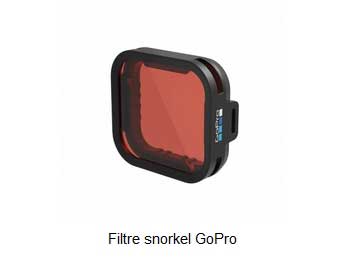 Filtre snorkel pour GoPro