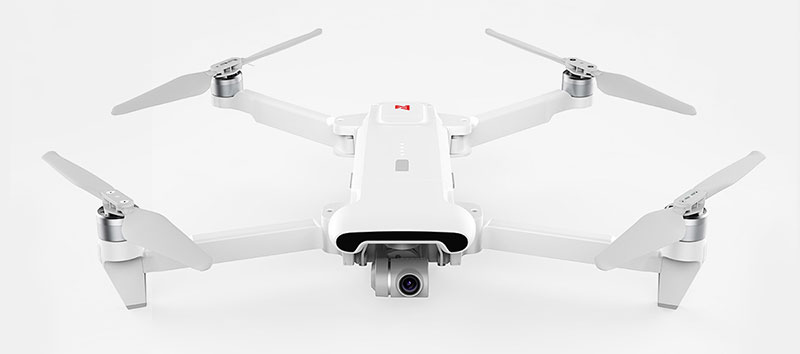Drone de loisir de la marque Fimi pris en photo de devant