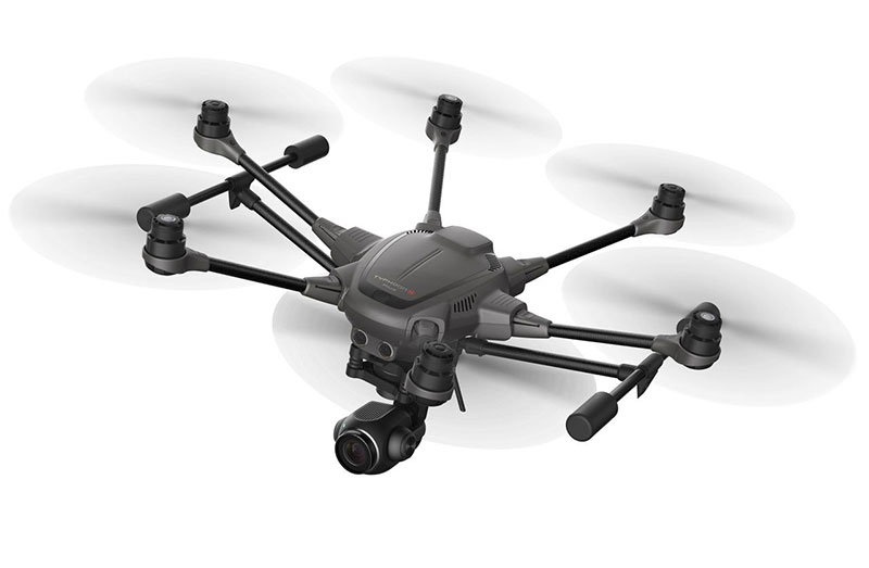 Drone de plus de 800 grammes de la marque Yuneec