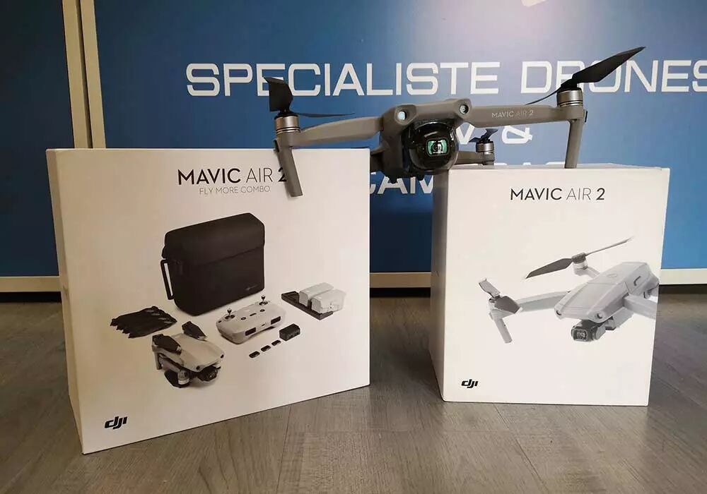 Les deux packs du DJI Mavic Air 2