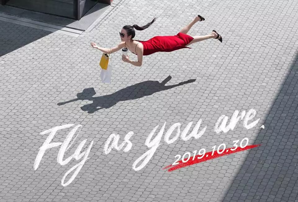 Slogan Fly As You Are lancement DJI Mavic Mini