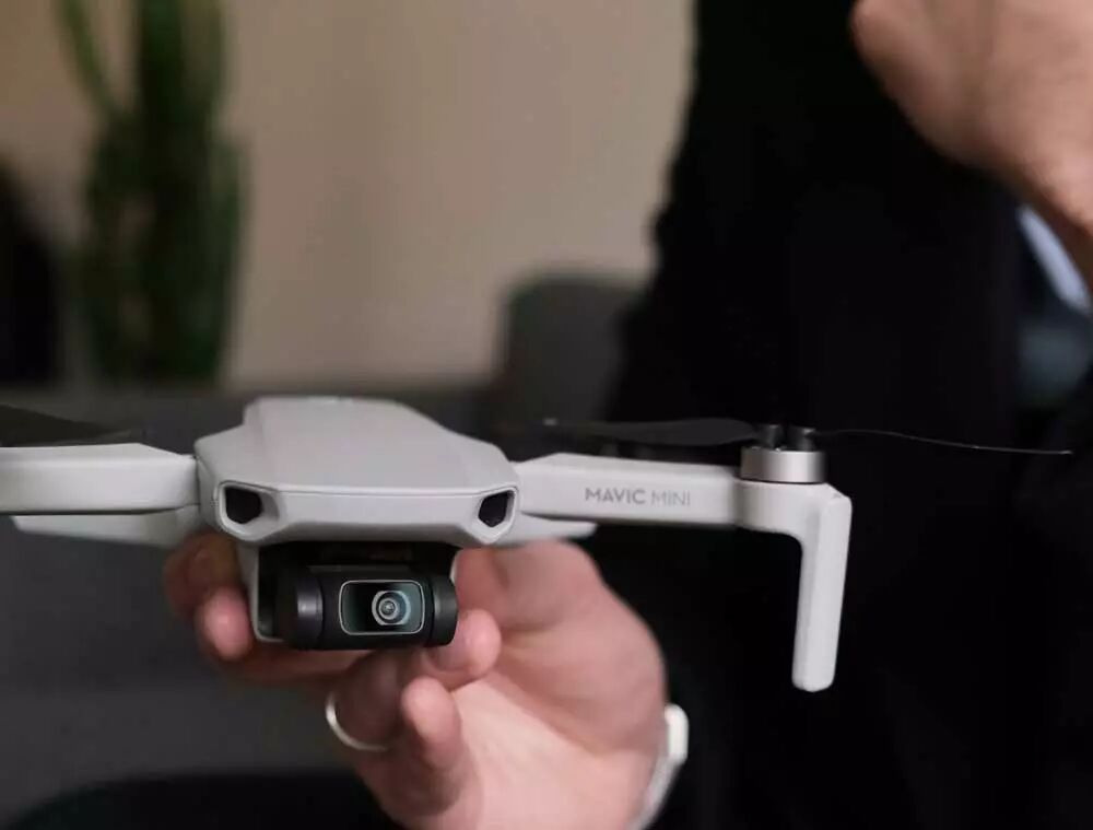 Zoom sur la caméra du DJI Mavic Mini