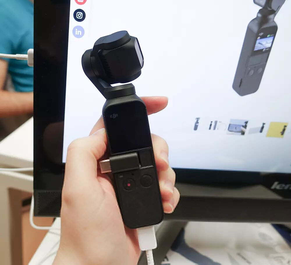 Recharger le DJI Osmo Pocket par USB-C