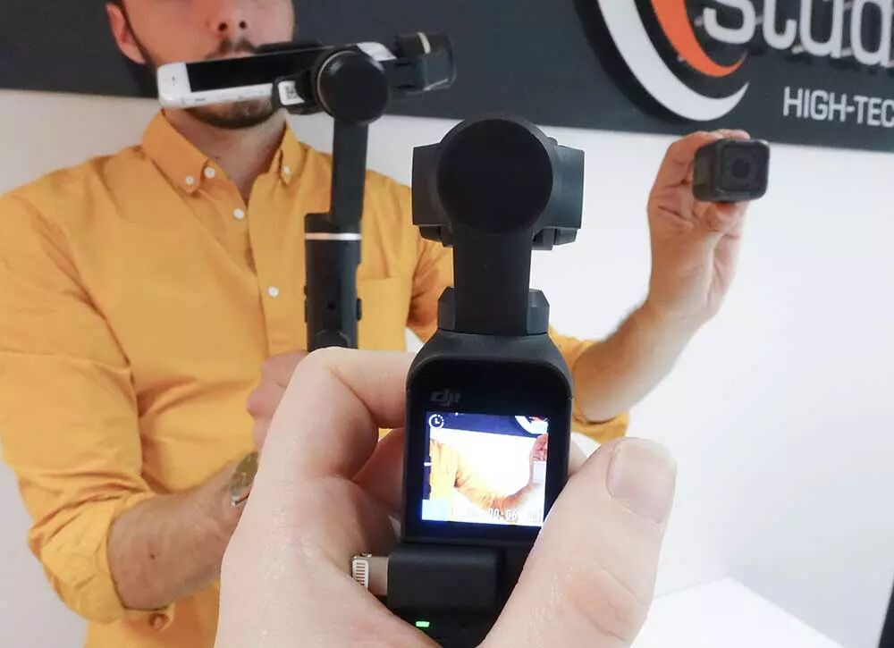 Le DJI Osmo Pocket face à ses concurrents