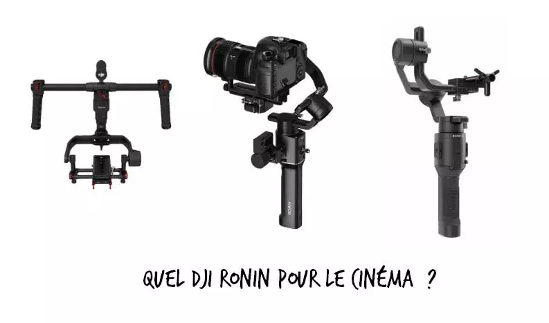 Quel DJI Ronin pour le cinéma