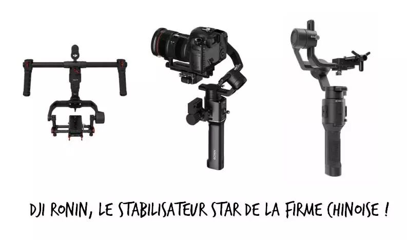 DJI Ronin, le stabilisateur star de la firme chinoise 