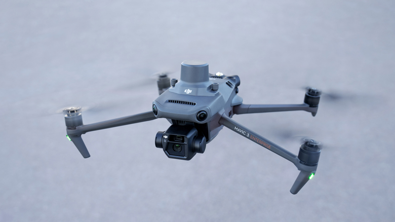 Drone DJI Mavic 3E en vol