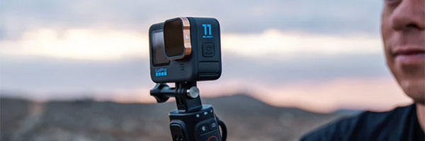 Polar Pro_ filtre sur une GoPro