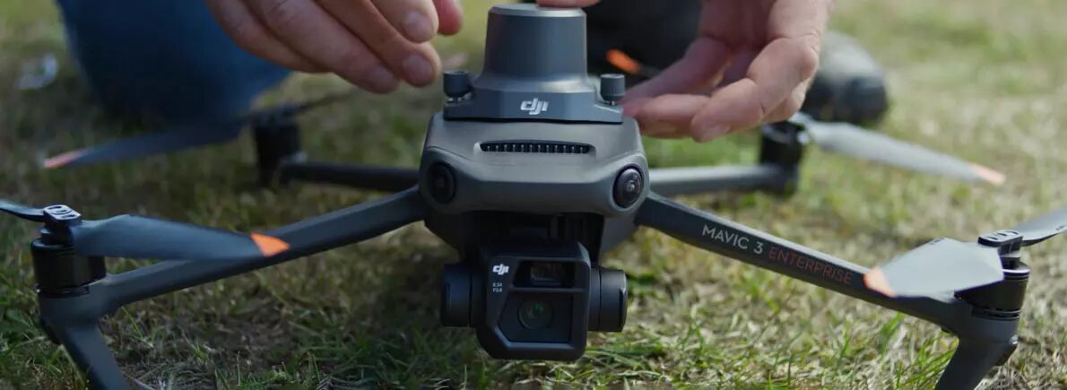 Drone professionnel DJI Mavic 3E Enterprise avec Module RTK
