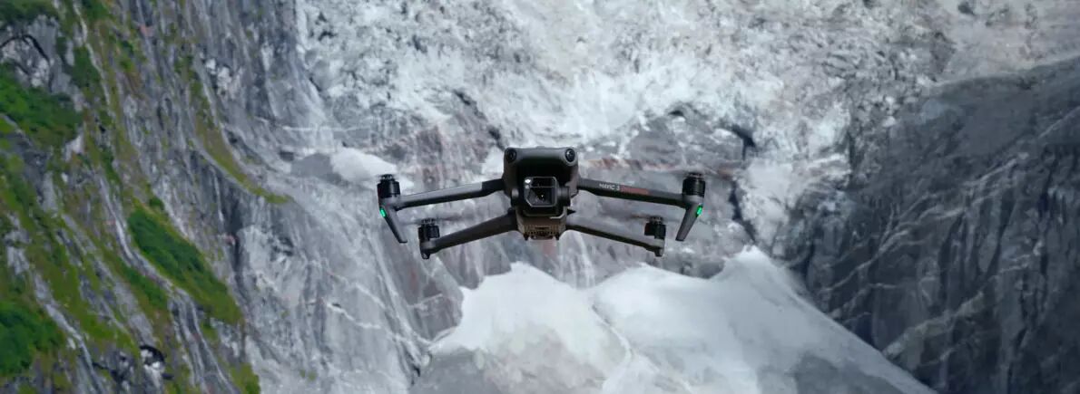 DJI M3E sans RTK, en vol