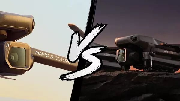 Comparatif DJI Mavic 3 Classic vs Mavic 3 vs Mavic 3 Cine