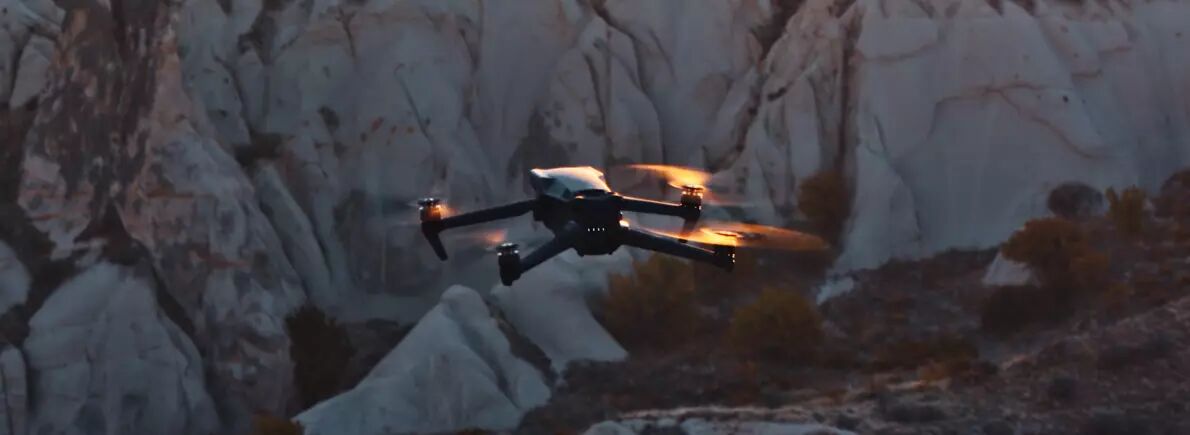 DJI Mavic 3 Vol Vue Arrière