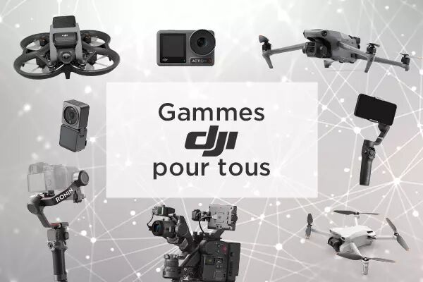 Gammes DJI grand public