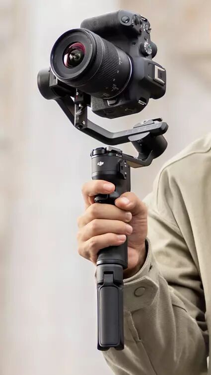 Mode portrait stabilisateur DJI RS 3 Mini