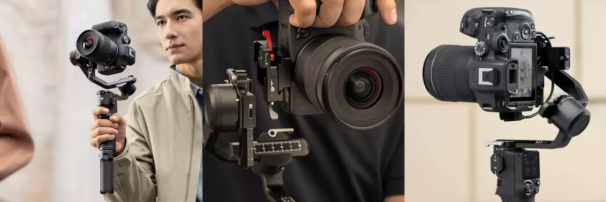 DJI RS 3 Mini : mode vertical