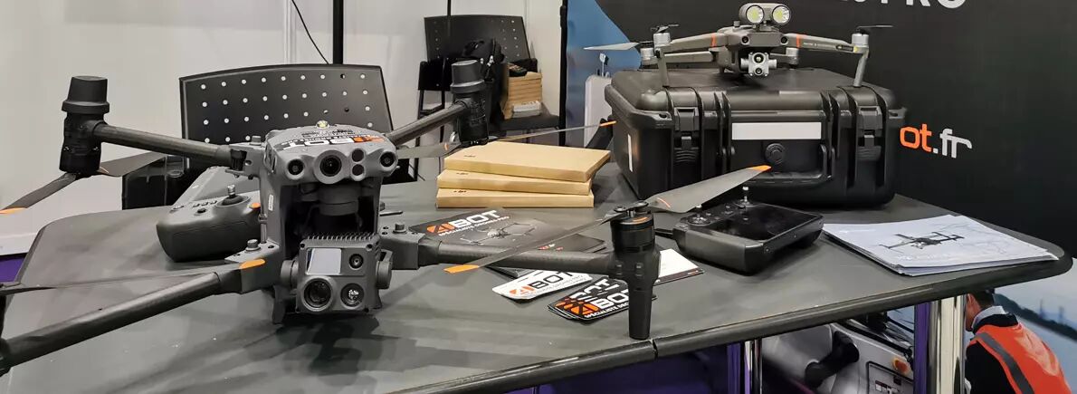 Des drones professionnels pour la scurit