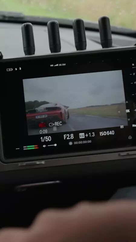 Tournage voiture DJI Transmission