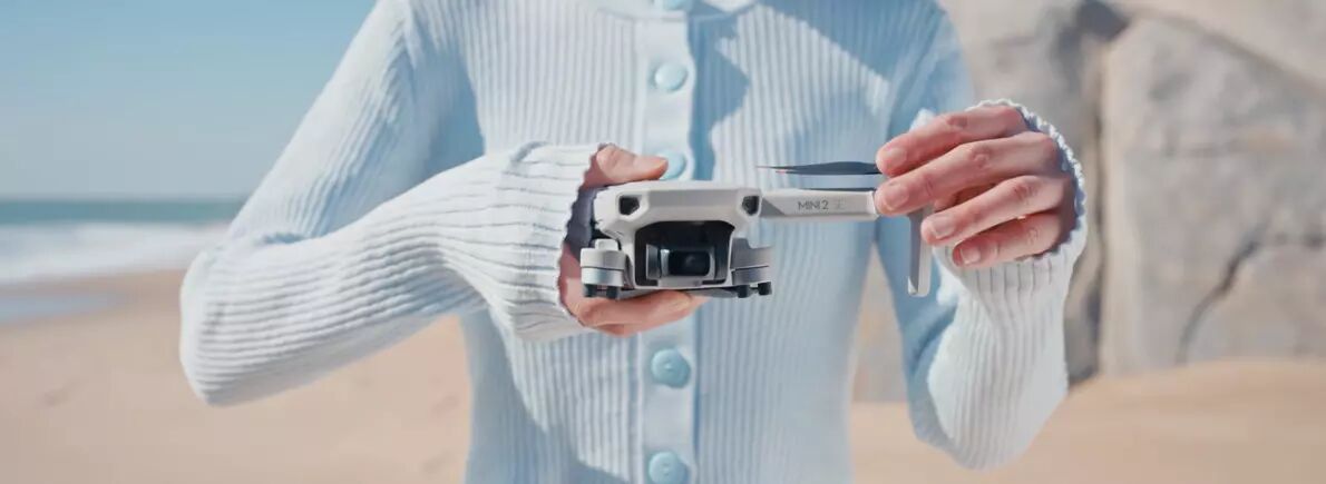 DJI Mini 2 SE : repliable